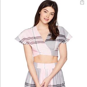 Mara Hoffman crop tied top size L